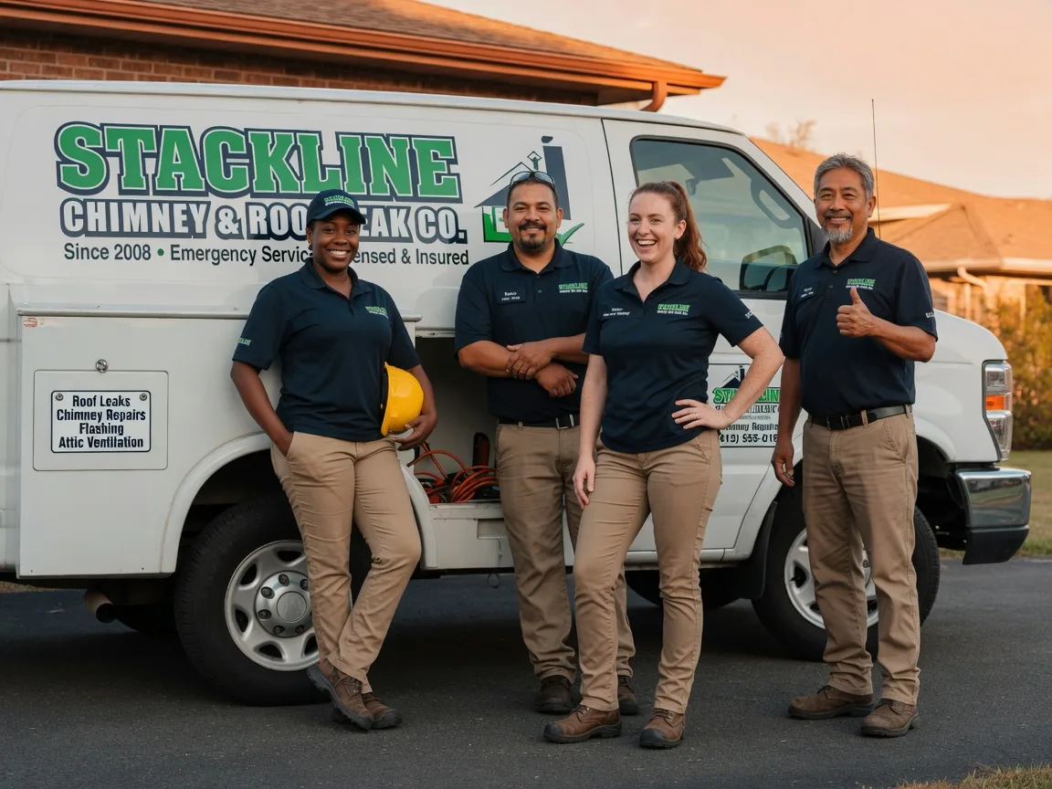 Chimney flashing repair company in Holladay, TN